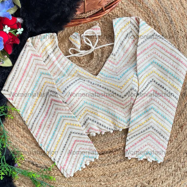 Womenia_fashion__presenting_premium_summer_wear_khadi_cotton_dyeable_blouse_collection