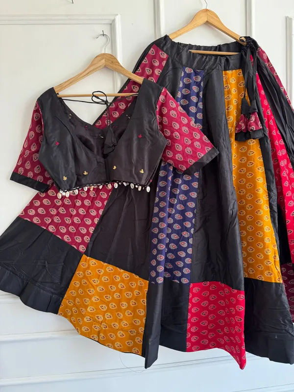 Pure_cotton_Fabric_with_Real_Hand_Mirror_work_Lehenga_Choli_for_navratri_