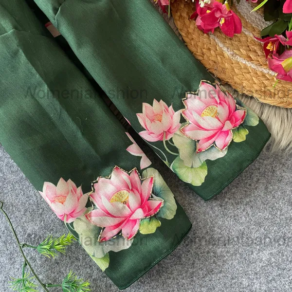 flower_green_hand_printed_handwork_blouse