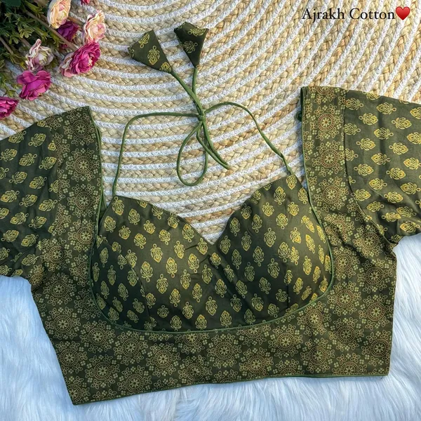 Presenting_Pure_Ajrakh_Cotton_Blouse