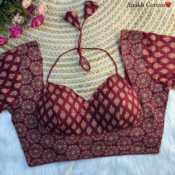 Presenting_Pure_Ajrakh_Cotton_Blouse