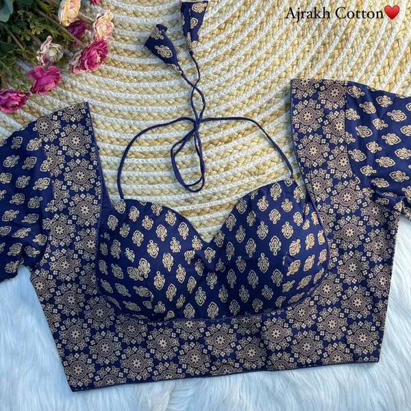 Presenting_Pure_Ajrakh_Cotton_Blouse