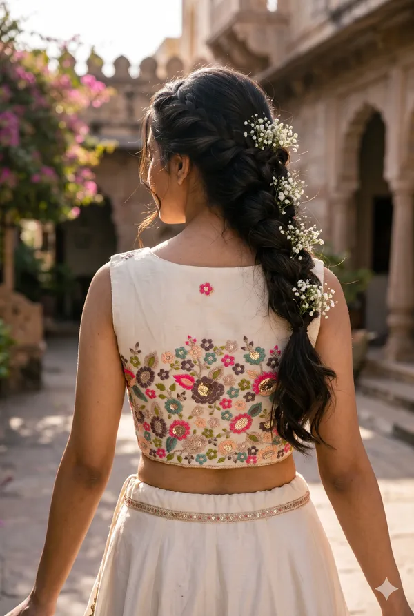 ELEGANT_KHADI_COTTON_BLOUSE_WITH_NATURE_INSPIRED_PRINT