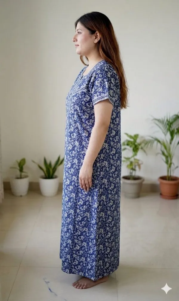 Stylish_&_Elegant_Women_Nighty_(Royal-Blue)