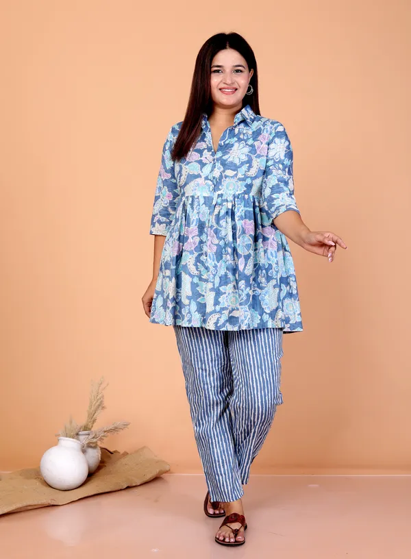 Women_Floral_Print_Night_Suit