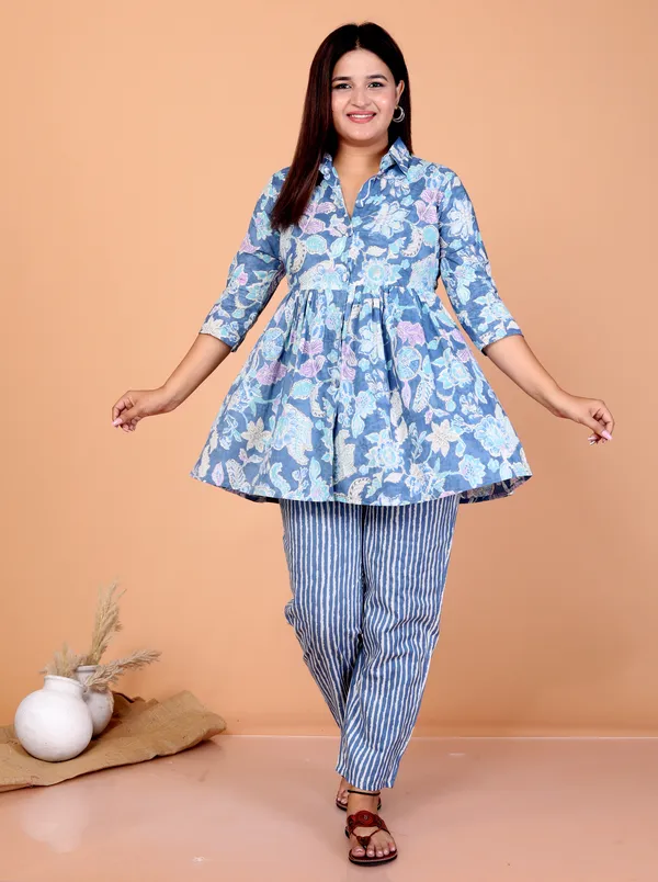 Women_Floral_Print_Night_Suit