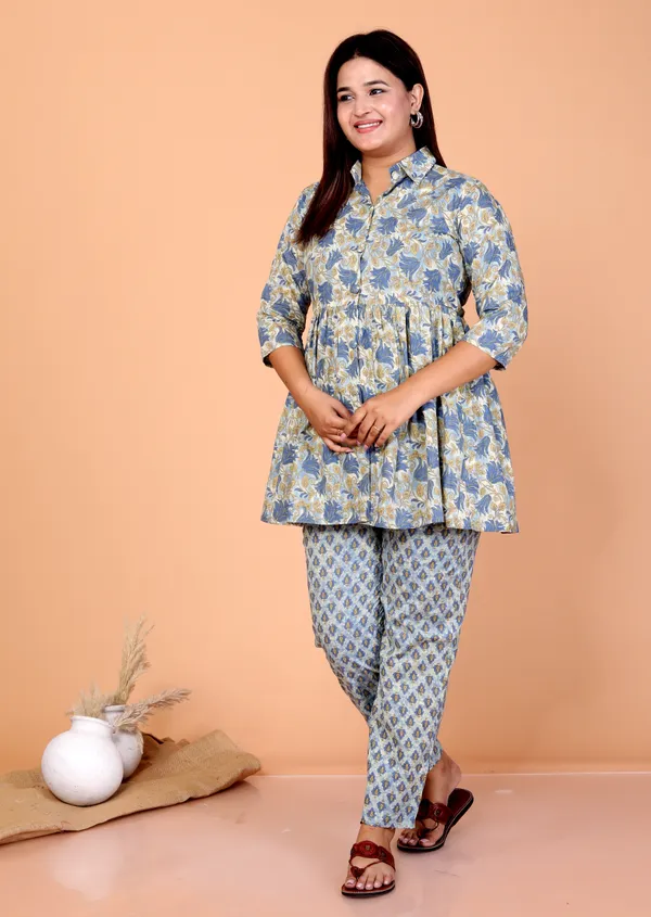 Women_Floral_Print_Night_Suit
