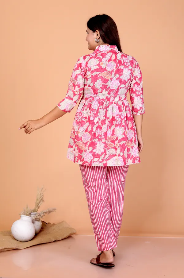 Women_Floral_Print_Night_Suit