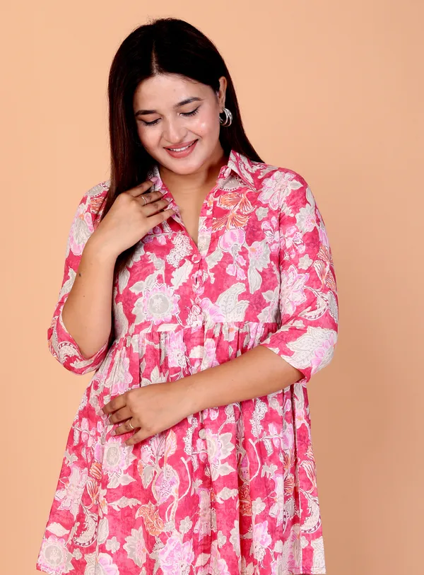 Women_Floral_Print_Night_Suit