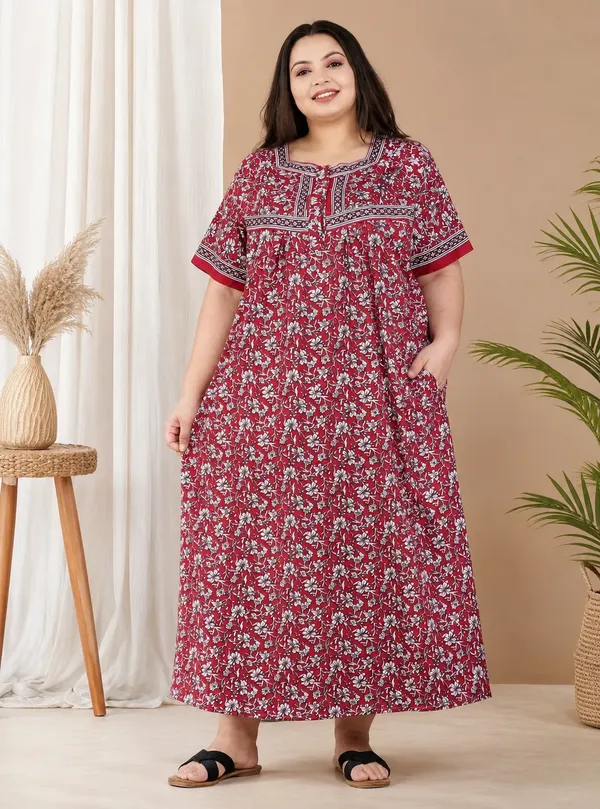 Stylish_&_Elegant_Women_Nighty_(Multi-color)
