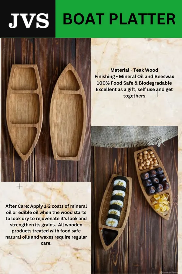 Wood_Serving_Platter_-_Boat_3_Partition_(1_pc)
