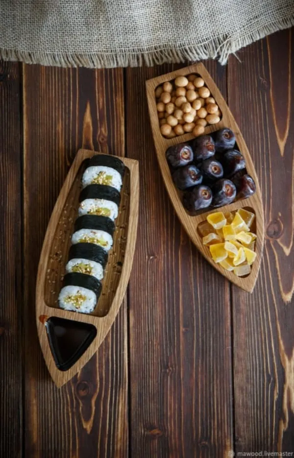 Wood_Serving_Platter_-_Boat_3_Partition_(1_pc)