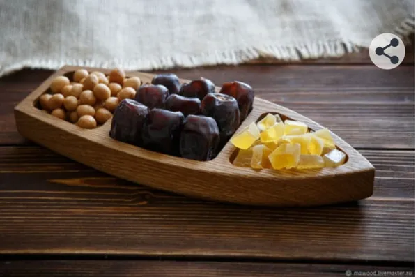 Wood_Serving_Platter_-_Boat_2_&_3_Partition_Combo_(set_of_2)