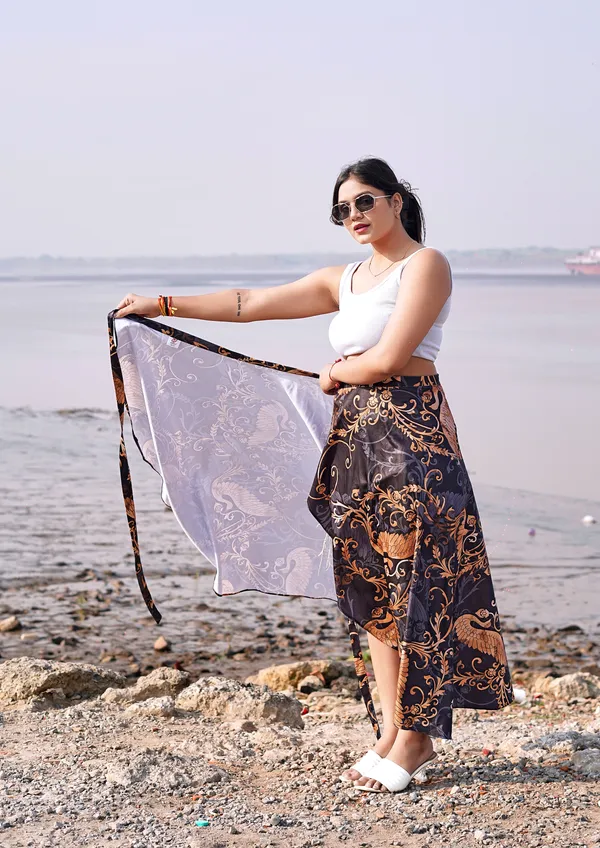 Tennecy_Women_Western_Looks_Long_Wrap_Around_Skirt_Free_Size.