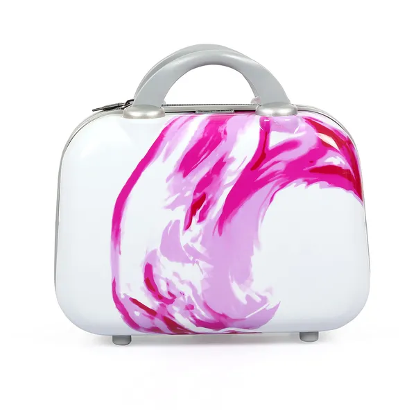 Pink_3Pc_Set_Trolley_Bag_Luggage_Suitcases_(20/24/28_inch)_with_2pc_Vanity_Bags