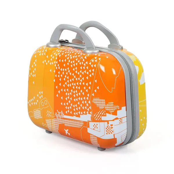 Orange_3Pc_Set_Trolley_Bag_Luggage_Suitcases_(20/24/28_Inch)_With_2Pc_Vanity_Bag