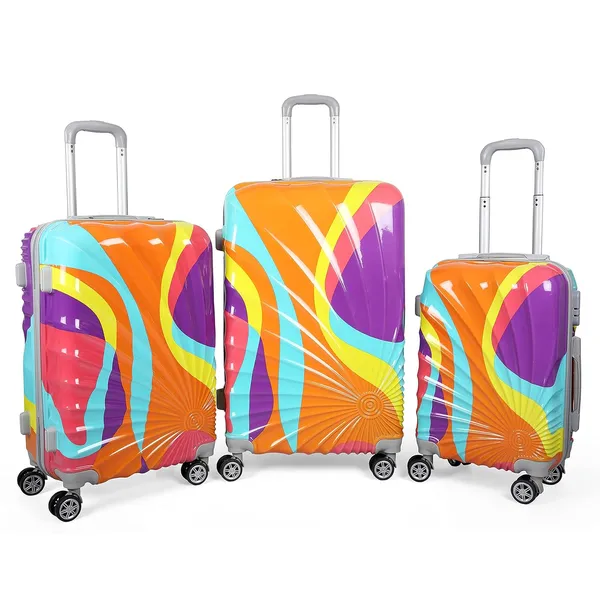 Multicolor_3Pc_Set_Hard_Luggage_Trolley_Bag_(20/24/28)