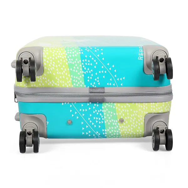 Light_Green_2Pc_Set_Trolley_Bag_(20/24_Inch)_With_2_Pc_Vanity_Bag