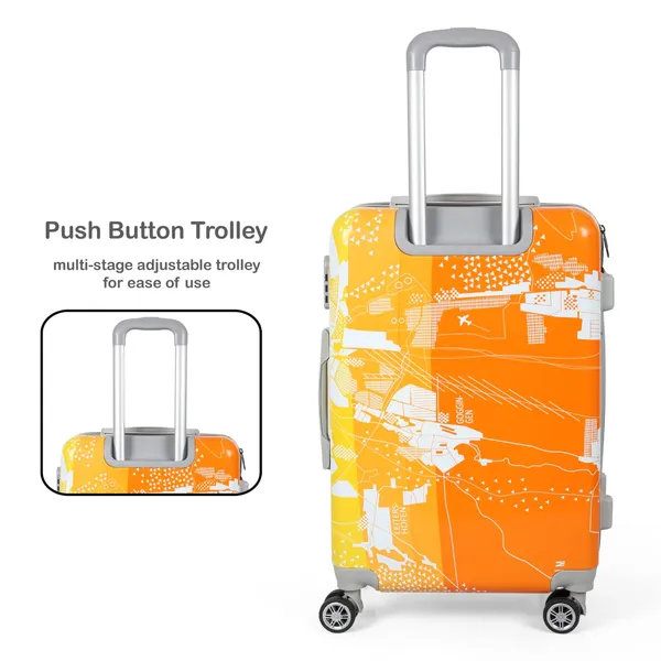 Orange_2Pc_Set_Trolley_Bag_(20/24_Inch)_With_1Pc_Vanity_Bag