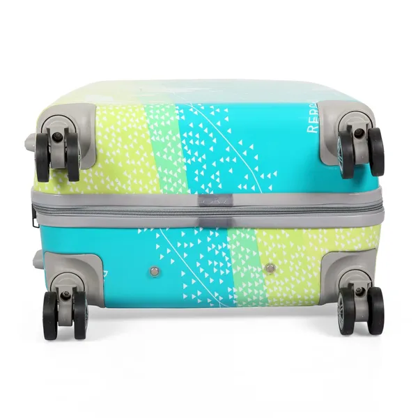 Green_2Pc_Set_Travel_Trolley_Bag_(20/28_inch)