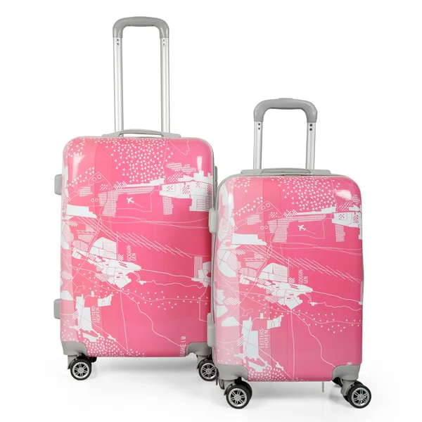 Light_Pink_2Pc_Luggage_Trolley_Bag_Set_(24/28_Inch)