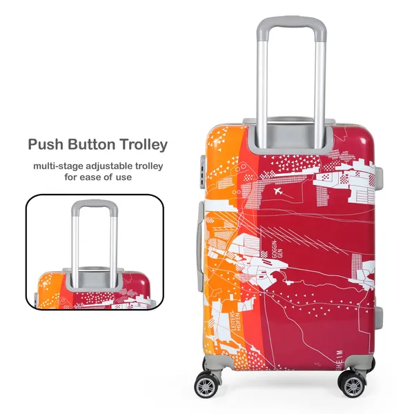 Set_of_2_Maroon_Unisex_Trolley_Bag_(24/28_Inch)