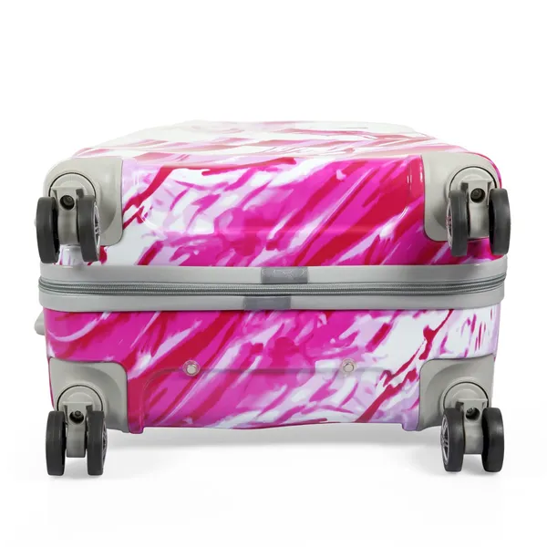 Polo_Class_24_Inch_Hardsided_Spinner_Trolley_Bag_With_1Pc_Vanity_Bag_-_Pink,H-55Cm