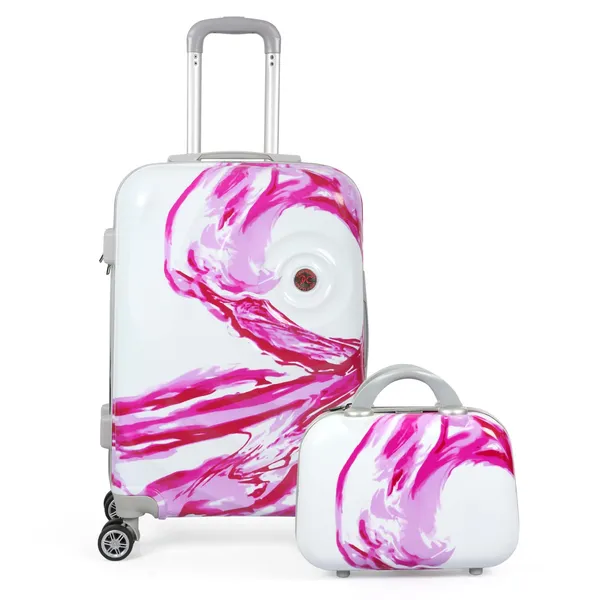 Polo_Class_28_inch_Luggage_Trolley_Bag_with_1pc_Vanity_Bag_-_Pink
