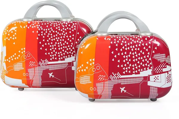 Polo_Class_2Pc_Set_Travel_Vanity_Bag_-_Red