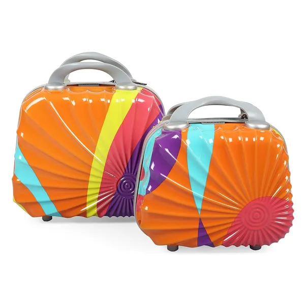 Multicolor_3Pc_Set_Trolley_(20/24/28_Inch)_With_2Pc_Vanity