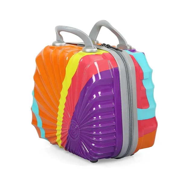 Multicolor_3Pc_Set_Trolley_(20/24/28_Inch)_With_2Pc_Vanity