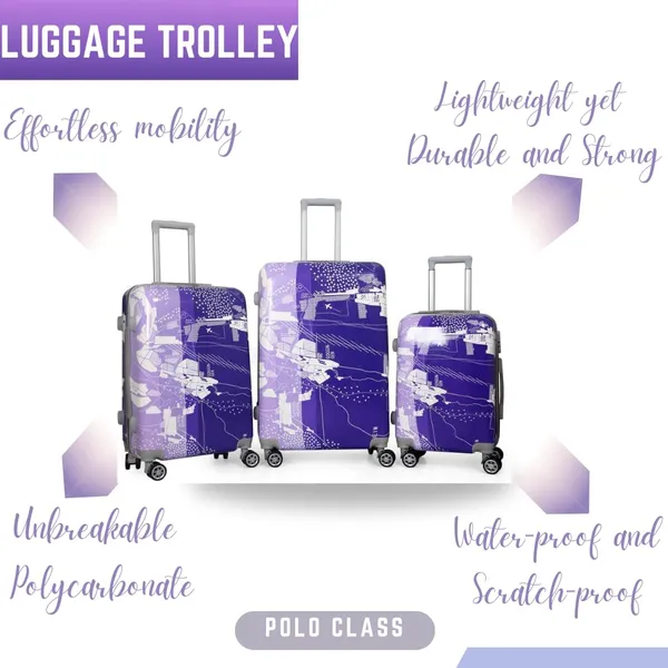 Purple_3Pc_Set_Trolley_Bag_(20/24/28)