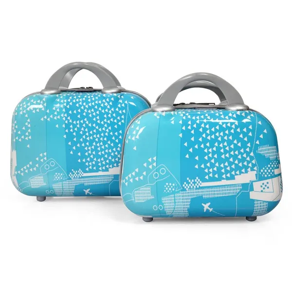 Light_Blue_2Pc_Set_Trolley_Bag_(20/24_Inch)_With_2_Pc_Vanity