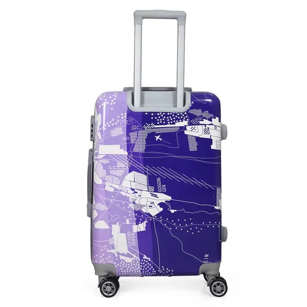 Purple_4Trolley_Bag