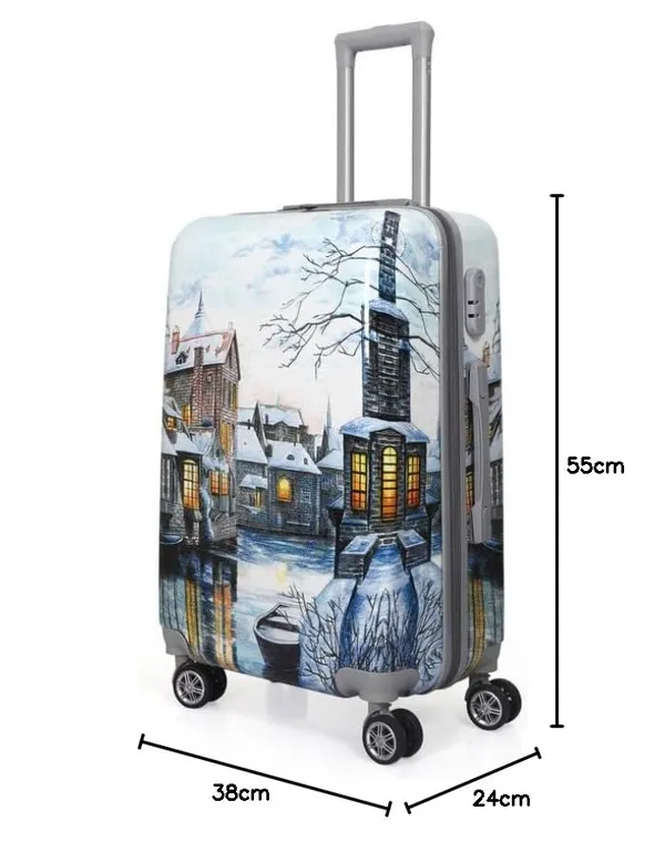 Multicolor_2Pc_Set_Trolley_Bag(20/24_Inch)