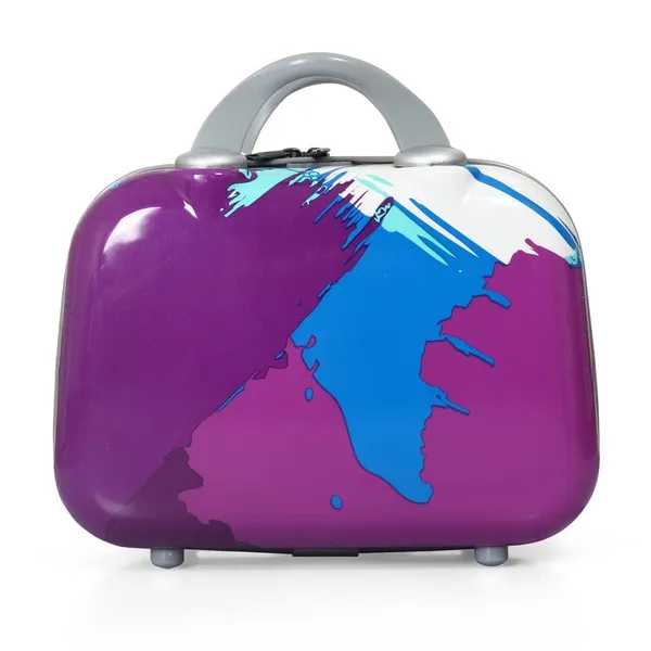 Multicolr_2Pc_Set_Trolley_Bag(20/24_inch)_with_1Pc_Vanity