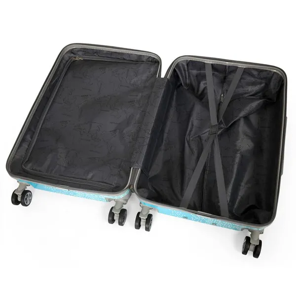 Royal_Blue_2Pc_Set_Trolley_Bag(24/28_Inch)_With_1Pc_Vanity