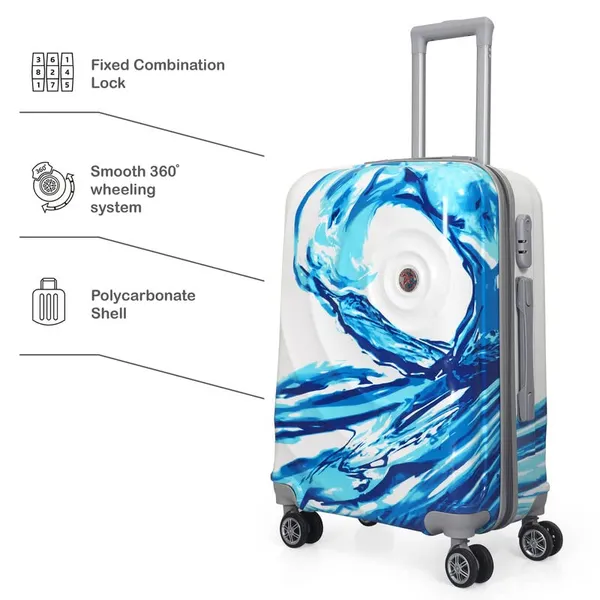 Light_Blue_2Pc_Set_Trolley_Bag_(20/28_Inch)