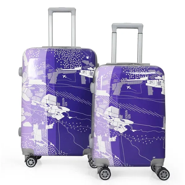 Purple_2Pc_Set_Trolley_Bag_(24/28_Inch)
