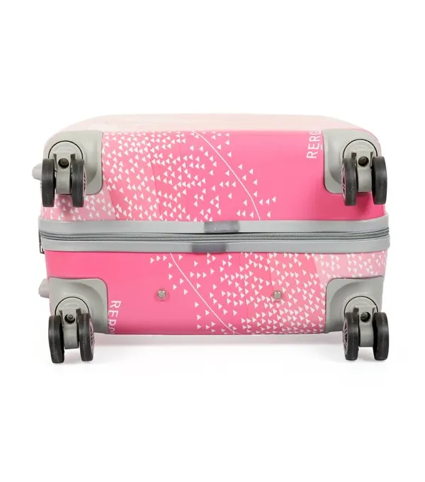 Polo_Class_2Pc_Set_Trolley_Bag(20/24_inch)-Pink_&_Purple