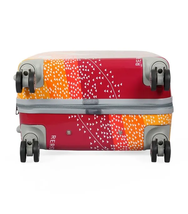 Polo_Class_2Pc_Set_Trolley_Bag(20/24_inch)-Red_&_Green