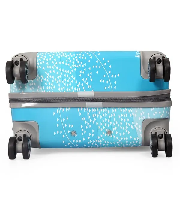 Polo_Class_2Pc_Set_Trolley_Bag(20/24_inch)-Blue_&_Green