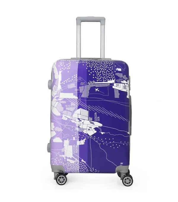 Polo_Class_2Pc_Set_Trolley_Bag(20/28_inch)-Blue_&_Purple