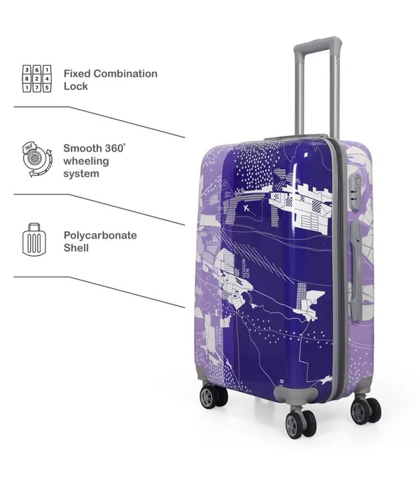 Polo_Class_2Pc_Set_Trolley_Bag(20/28_inch)-Blue_&_Purple