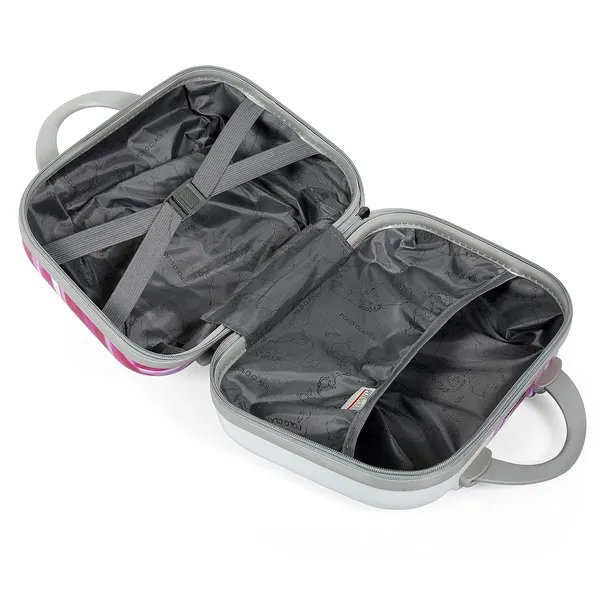 Polo_Class_2Pc_Set_Trolley_Bag_(24/28_inch)-Purple_&_Orange
