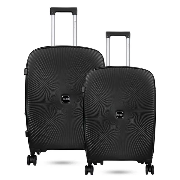 Polo_Class_2Pc_Set_Trolley_Bags_(20/24_inch)_-_Black