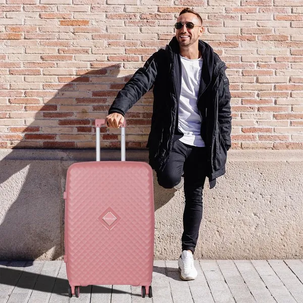 Polo_Class_2Pc_Set_Trolley_Bags_(24/28_inch)_-_Pink
