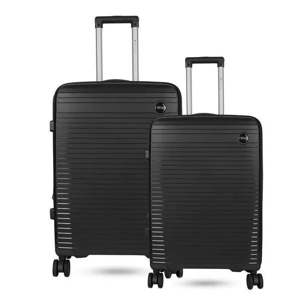 Polo_Class_2Pc_Set_Trolley_Bags_(20/28_inch)_-_Black