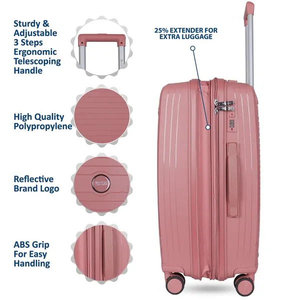 Polo_Class_20-Inch_Trolley_Bag_|_Expandable_Hardshell_Luggage_|_Made_from_Premium_Polypropylene_with_360-Degree_Rotating_Wheels,_Number_Lock_&_Securitec_Zipper_-_Pink
