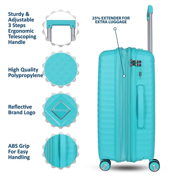 Polo_Class_28-Inch_Trolley_Bag_|_Expandable_Hardshell_Luggage_|_Crafted_from_Premium_Polypropylene_with_360-Degree_Rotating_Wheels,_Number_Lock_&_Securitec_Zipper_-_Sea_Green